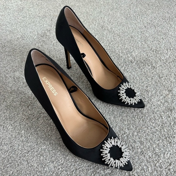 EXPRESS Rhinestone Embellished Pumps